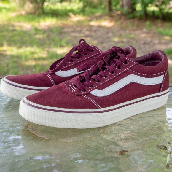 Vans Other - Vans Low-top Shoes (maroon/burgundy)